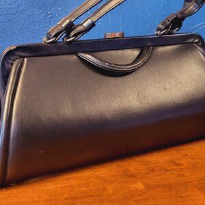 Kadin ~ Vintage/Mid-Century ~ Double Handle Purse ~ Beautiful Bag/Used Condition